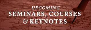 Upcoming Seminars, Courses & Keynotes